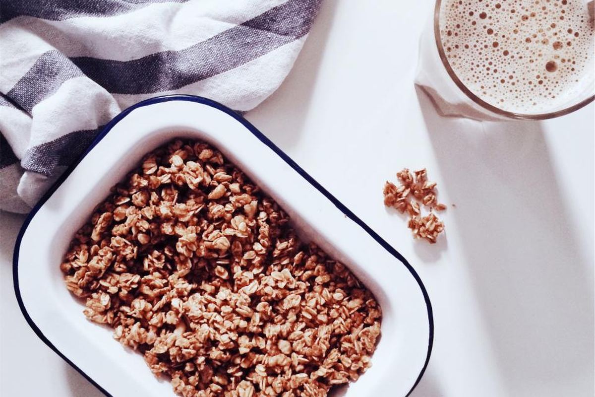 A breakfast that looked healthy.